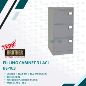 FILLING CABINET 3 LACI SUPER (BS - 103)